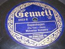 Wolverine Orchestra COPENHAGEN 78 rpm GENNETT 10 inch Jazz BIX BEIDERBECKE Baby