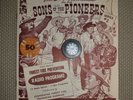 SONS OF THE PIONEERS / SMOKEY BEAR 1956 RADIO DJ 18 PAGE BOOKLET - NEAR MINT