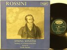Argo ZRG 506 grooved oval 1G Rossini String Sonatas, Marriner, ASMF