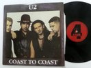 U2 Coast To Coast 2xLP Meadowlands, Paris, London, San Francisco 87-88 #8601