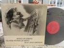 OLIVIER PETERS Quartet Wings of Spring - RARE JAZZ VINYL LP  - IMPORT - 1980