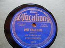 R & B Blues Joe Turner P. Johnson Goin' Away Blues Roll 'Em Pete Voc 4607 1939 E