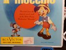 Walt Disney's PINOCCHIO 3 x 78 RPM E/E+ RCA Victor Y 349 Set Soundtrack OST
