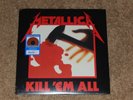 Metallica Kill 'em all walmart exclusive colored Jump in the fire red vinyl lp