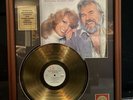 Kenny Rogers & Dottie West Every Time Two Fools Collide 24K Gold LP Award