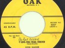 DON HAGER “Be-Bop Boogie” OAK***