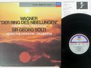 SOLTI WAGNER NIBELUNGEN EXCERPTS LONDON L00C-5417 Japan HEAVY AUDIOPHILE LP