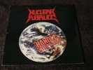 NUCLEAR ASSAULT / Handle With Care OG UK 1989 LP 1st PRESS CLASSIC THRASH METAL