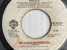 PRINCE Jamaica I WANNA BE YOUR LOVER 45 monochrome 7