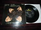 THE BEATLES EP ' YESTERDAY ' First Press With Sold in the UK