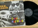 Max Roach Deeds, not words w.B.Little-G.Coleman Riverside (Japan) mono insert