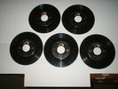 all 5-Elvis Presley SUN- RCA 45s- Milk Cow Blues Boogie-That's All Right-Mystery
