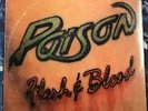 Poison Flesh and Blood Vinyl Record LP Original Press  US Seller  C1-91813 Rare