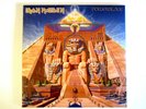 IRON MAIDEN POWERSLAVE LP 2014 IMPORT REPRESS 180 GRAM VINYL