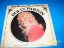 DOLLY PARTON RARE ALTERNATE COVER LP IMPORT: JUST BECAUSE I`M A WOMAN VG+