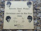 The Beatles First Christmas Record Fan Club Flexi 1963 Newsletter, see my other