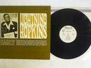 LIGHTNING HOPKINS EARLY RECORDINGS STATESIDE ISR-8145 Japan PROMO VINYL LP