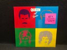 QUEEN / HOT SPACE / *WHITE LABLE PROMO* / LYRIC SLEEVE / (EX) (VG-VG+)