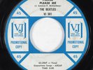 Rock 45 BEATLES Please Please Me VEE JAY promo HEAR