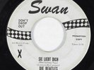 Rock 45 BEATLES Sie Liebt Dich SWAN promo HEAR