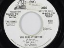 Rock 45 KINKS You Really Got Me REPRISE promo HEAR