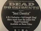 Dead Presidents OST DJ Promo 2 LP Soul Funk R&B Classics James Brown RARE