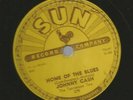 ROCKABILLY 78 - JOHNNY CASH -  HOME OF THE BLUES - HEAR -1957 SUN 279