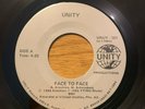 SOUL FUNK 45 UNITY FACE TO FACE / HOLIDAY OF LOVE M- PHOENIX AZ RARE AUTOGRAPHED