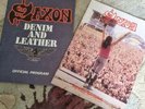 Saxon Rour Programmes Denim & Leather, The Eagle Has Landed  BOTH SIGNED
