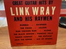 Great Guitar Hits By Link Wray And His Raymen Vinyl LP 1962 Vermillion LP-1924