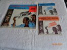 JOHNNY HALLYDAY VINYLES L'AVENTURE C'EST L'AVENTURE LP 29296 U &  DEUX SP 35239