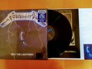 METALLICA-RIDE THE LIGHTNING. BLACKENED. 2016 VINYL. CONDITION- NM/NM