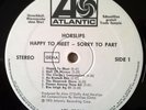 HORSLIPS Happy To Meet - Sorry To Part GERMAN ATL 50 019 1973 TRADE SAMPLE LP