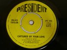 FELICE TAYLOR - CAPTURED BY YOUR LOVE - NORTHERN SOUL 1968 PRESIDENT PT 193 VG+