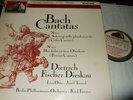 FISCHER-DIESKAU : BACH CANTATAS LP 1962 HMV ASD 457 UK