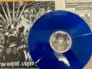 WRETCHED - Libero Di Vivere PUNK rock LP Italy 1985 blue vinyl with insert