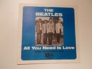 THE BEATLES - All You Need Is Love, Swedish Parlophone R 5620 MINT sleeve 1967