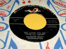JEANETTE BABY WASHINGTON Let Love Go By 45 Original ABC-Paramount Northern Soul