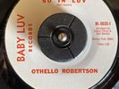 Othello Robertson 45 RPM - So In Luv - RARE Soul Grail - Baby Luv label Hear NM-