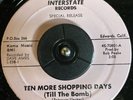 THE WEEDS on Interstate —TEN MORE SHOPPING DAYS— ca garage rock 45 | RARE LISTEN