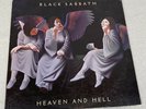 BLACK SABBATH - HEAVEN AND HELL VINYL RECORD (TA-256)