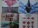 Velvet Underground and Lou Reed LPs: A set of four albums