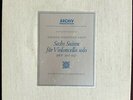 Rare Fournier Bach Solo Cello Suites 3LP Archiv SAPM 198 356 Germany Stereo ED1