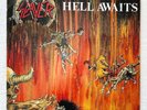 SLAYER . hell awaits LP 1.Press 1985 IMPORT Death Overkill Metallica Venom Sodom