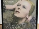 David Bowie Hunky Dory 1971 Uk Glossy Orange Label