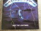 metallica ride the lightning LP record vinyl promo megaforce elektra 1984