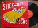 1961 HOT ROD/SURF LP - THE DUALS - STICK SHIFT - ORGINAL COVER & PRESSING