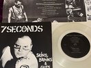 RARE 1982 7 SECONDS SKINS BRAINS & GUTS 7