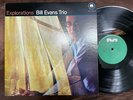 BILL EVANS EXPLORATIONS MILESTONE SMJ 6038 STEREO JAPAN Vinyl LP