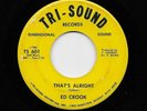 Ed Crook - That's Alright / You'll See (Soul, 45) 601/602